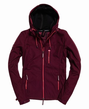 Superdry Hooded SD-Windtrekker Női Kabát MélyLila/Rózsaszín | AMBDC4089